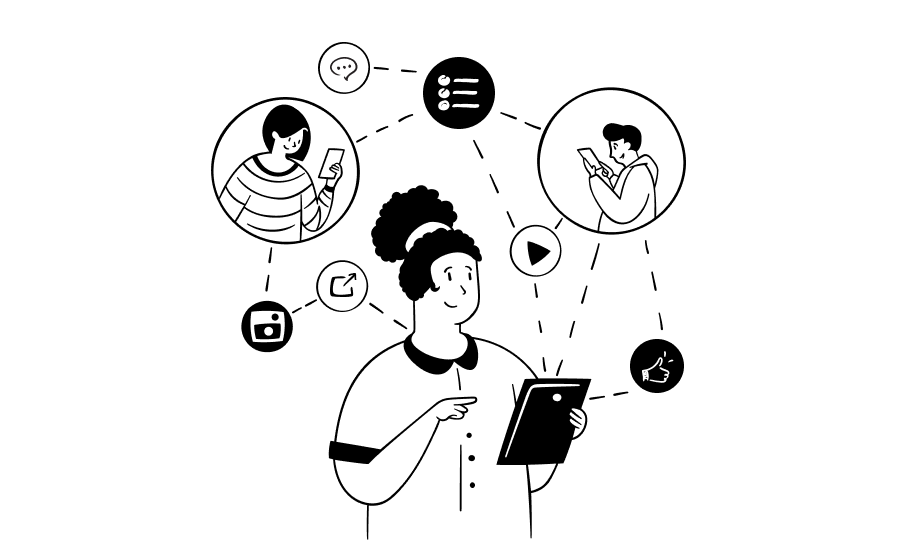 Real-time sharing